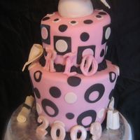 Rios_Graduation_Cake.jpg I did this right after watching The Totally Topsy Tury Cake DVD. I did what Sharon suggested not doing cutting the bottom to narrow and my...