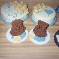 Roses And Bears This was for my son's 2nd birthday. It was my first attempt at decorating after I took Wilton 1.