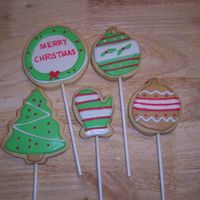 Christmas Cookies NFSC with royal icing