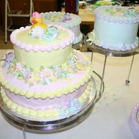 Pastel Showers Bare with me, as this is my first upload to the site. I made this cake for my younger sister's baby shower, it is a compilation of...