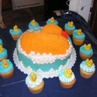 Rubber Ducky Cake This was for my Son's first birthday