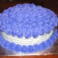 Rosette Cake This is my attempt at the cake from the class 2 book.