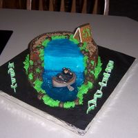 Camping made quickly for my father-in-laws birthday dinner, it was a last minute request