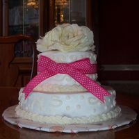 Going Away Cake I literally threw this cake together for my daughter's friend who was moving. Was sick and didn't have a lot of time to work with...