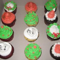 Chrsitmas Cupcakes All buttercream