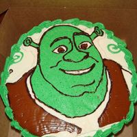 Ryan's 3Rd Bd 2007 My first FBCT. Was fun to do. She made this order 3 days b4 and I had no clue about Shrek and lucky for the internet. Chocolate amaretto...