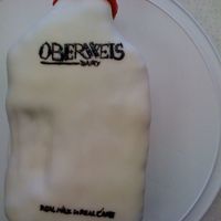 Oberweis Milk Botttle I made this for the christmas party at the oberweis dairy store that I work at. It is the same size as an oberweis milk bottle. This is the...