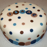 Boy Baby Shower Cake Boy baby shower cake, covered & decorated in fondant