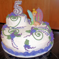 Tinkerbell Birthday Cake 