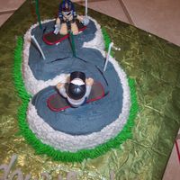 100_2609.jpg My sons birthday cake. We wanted something small on the day of his birthday, so this is what i came up with. he loves skateboarding.