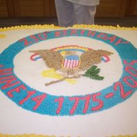 Amry Birthday made for army special dinner in wurzburg germany.