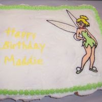 Tinkerbell Cupcakecake 
