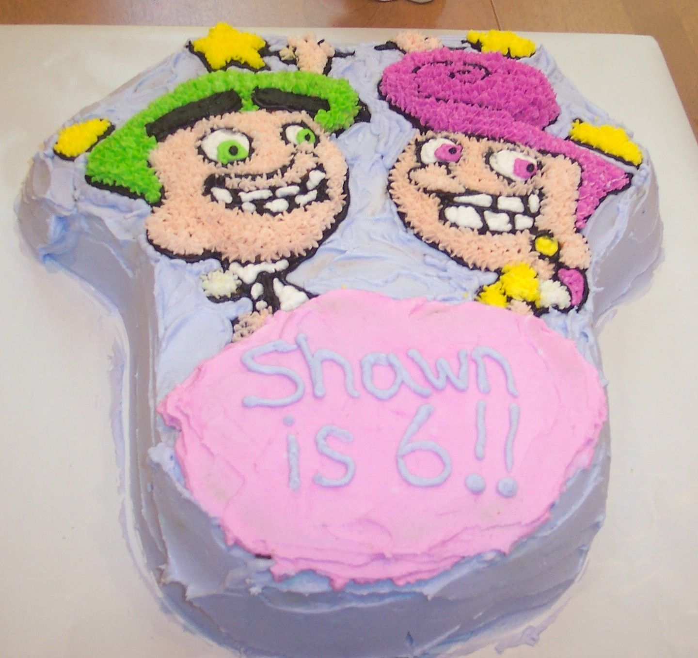 Fairly Odd Parents Cake 