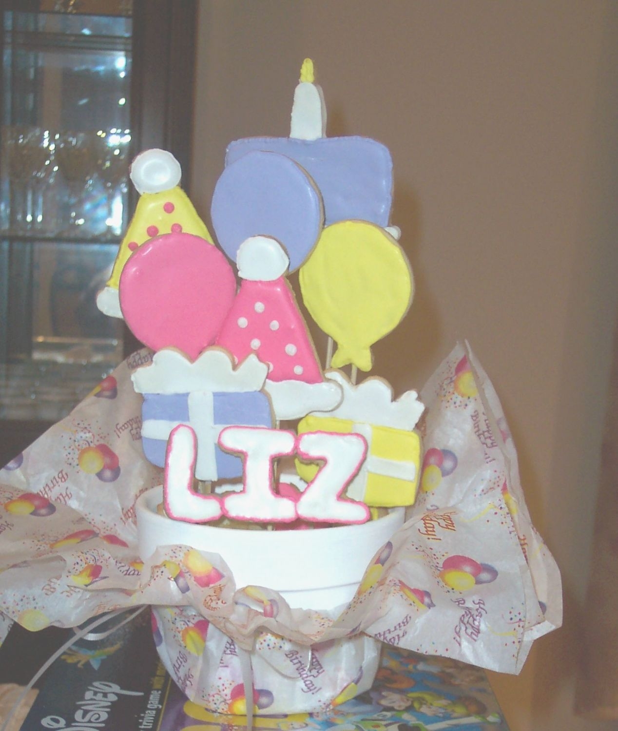 Cookie Bouquet For Girl's Birthday 