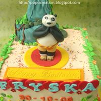 Kungfu Panda Cake 