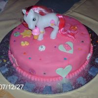 My Pony Cake Here is a pic of my dd 4th bday cake My pony It wasn't the best but she was very happy