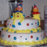 Class I-Clown Cake This was the infamous clown cake that we all learn in Class I. This was so much fun, and so much easier to learn than I thought. My kids...