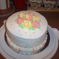 Class I-Final Cake I just love the fact that I can actually make these beautiful roses. Can't wait to do Class II