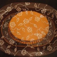 Orange My first attempt at brush embroidery. Made it orange so it matched the plate, then did the cake and plate and all. This was before I got...