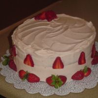Good Eatin Strawberry Cake