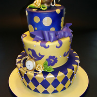 Madhatter Tea Party This was commissioned from a local university for an event to honor an artist who's collection includes "Alice in Wonderland"...