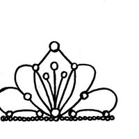 Mini Tiara 1 For small cakes,cupcakes and even cookies.