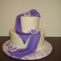 Project Class Cake This is a display cake I made for the Wilton Elegant Fondant Class I taught last month. It was a lot of fun, although I learned that...