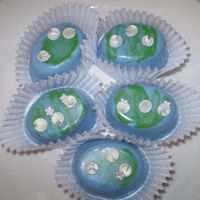 Monet Water Lilies Petit Fours More petit fours for an art teacher