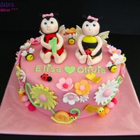 Ladybug And Bee-Babies For the first birthday of two twin girls, these cute babies dressed as a Ladybug and a Little Bee. The parents wanted something colorful...