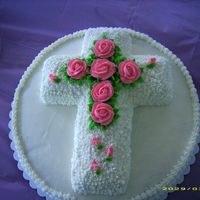 1St Communion Daughters 1st communion cake..all BC