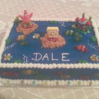 Sponge Bob My godmother bought all the supplies and asked me to come by and put it together...it was really fun working on this one