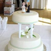 My First Cake On Pillars 