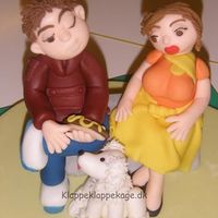 "hot Diggerty Dog" All made of fondant/sugarpaste This was my first Maisie Parrish-class but hopefully not the last