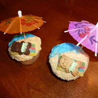 Beach Cupcakes 