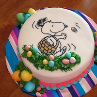 Snoopy FBCT Easter cake.