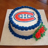 Montreal Canadians FBCT, Chocolate cake. Birthday cake for my niece.