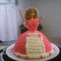First Doll Cake This is my first doll cake. Nothing fancy I just wanted to see if I could make one. Thanks for looking and have a good day!!