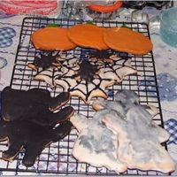 Halloween Cookies sugar cookies and royal icing