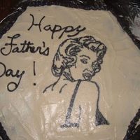 Fathers Day Cake chocolate cake with buttercream/transfer. and blueberry creamcheese filling. first time doing bc transfer everyone enjoyed it :)