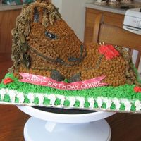 3D Horse Cake German chocolate cake with sugarshack's BC.Even though I'm pretty pleased the way it turned out(after soooo much help from CC) I...