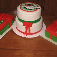 Operation Christmas Child Cake Made this cake for our local church.