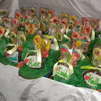 Mother's Day Cookies Decorated By Kindergarden Class This was a project that I worked on for my daughter's kindergarten class. I pre-baked the no fail sugar cookie and brought them in so...