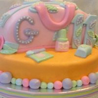 Purse Cake Purse cake and all accessories made with fondant. This cake was for an 11yr old girl who wanted something feminine but classy and fun. The...