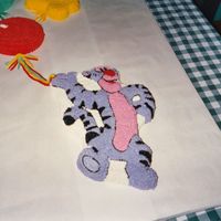 Tigar There was this mother that called me and wanted a tigar cake ,but she said she wanted it to be purple and pink. She said that she asked...