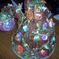 Tinkerbell's House Cake-Backside 