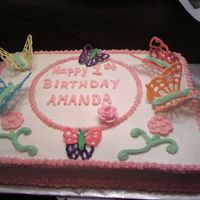 Butterflies My attempt at royal icing butterflies wasn't very successful...they almost all broke!