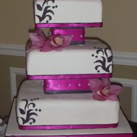 Wedding Cake I MADE THIS CAKE FOR MY SISTER'S WEDDING