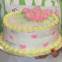 Course 1 Final Cake My first attempt at BC roses.