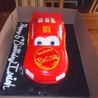 Cars Front View This was my first attempt at a cars cake I used the instructions suggested by all the wonderfull ladies in the forum. It is mmf, bc, and...