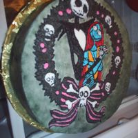 Nightmare Before X-Mas This was a novice attempt for a customer who was very into it.